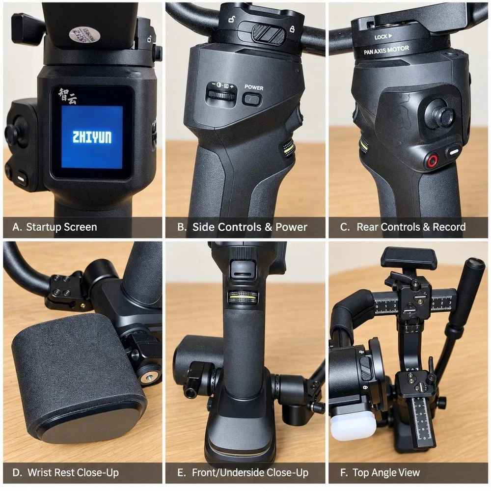 Zhiyun Crane 4 Combo 3-Axis handheld Gimbal Stabilizer fr DSLR Mirrorless Camera